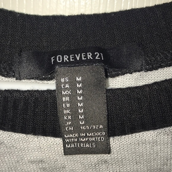 light grey forever 21 tee - Picture 2 of 3